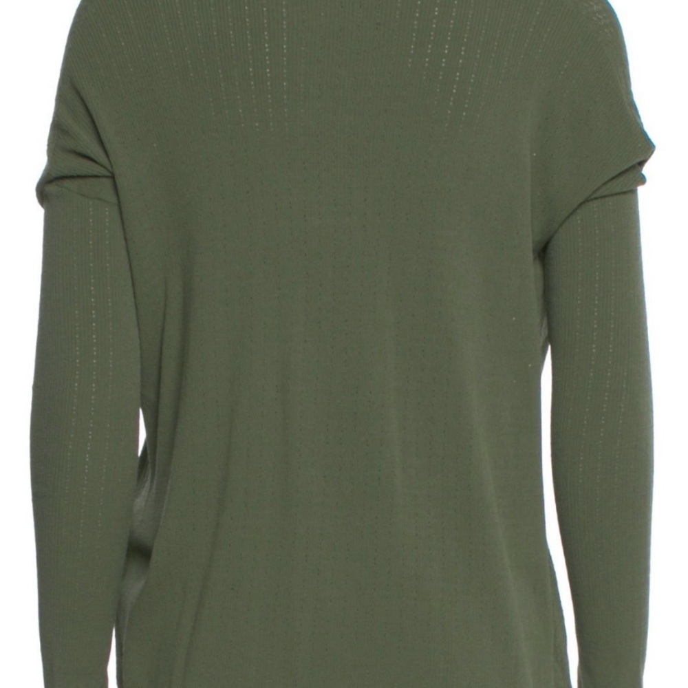 Zadig & Voltaire Small Olive Green Women's lightweight Sweater EUC! - Picture 3 of 3